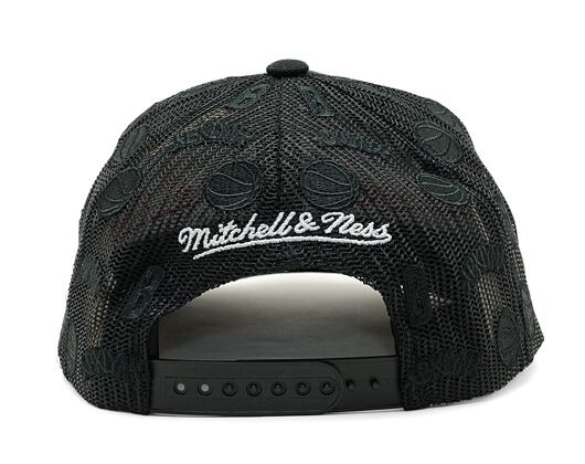 Kšiltovka NBA Monogram Trucker Brooklyn Nets Black