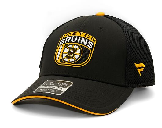 Kšiltovka Fanatics - Authentic Pro Draft - Boston Bruins - Black/Yellow Gold