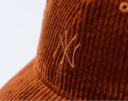 Kšiltovka New Era - 9TWENTY Cord - NY Yankees - Brown