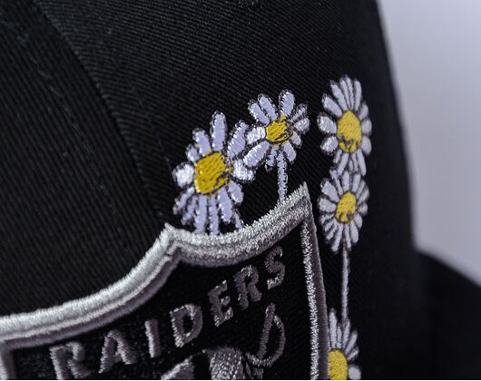 Kšiltovka New Era - 9FIFTY Seasonal Flower - Las Vegas Raiders - Black