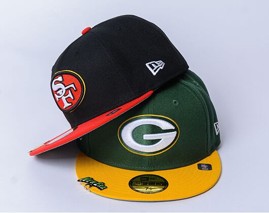 Kšiltovka New Era -59FIFTY NFL Visor Clip - Green Bay Packers - Dark Green