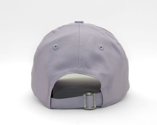 Dámská kšiltovka New Era - 9FORTY League Essential - LA Dodgers - Pastel Purple / Orange