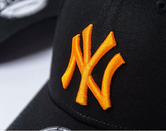 Kšiltovka New Era - 9FORTY League Essential - NY Yankees - Black / Neon Orange