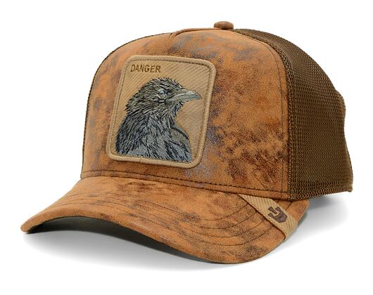 Kšiltovka Goorin Trucker Storm Crow Brown