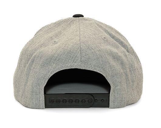 Kšiltovka Brixton Alpha Square MP Snapback Heather Grey / Black