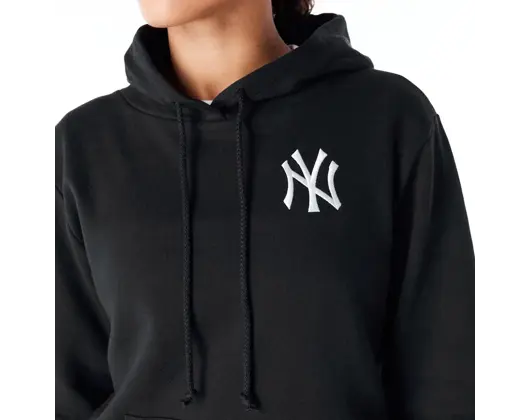 Dámská Mikina New Era - Le Hoody - NY Yankees - Black / White