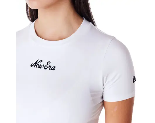 Dámské triko New Era - Slim Tee - White / Black