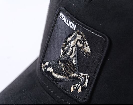 Kšiltovka Goorin Trucker - The Suede Stallion - Black