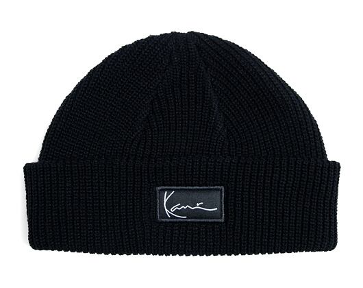 Kulich Karl Kani - Woven Signature Essential Fisherman Beanie - Black