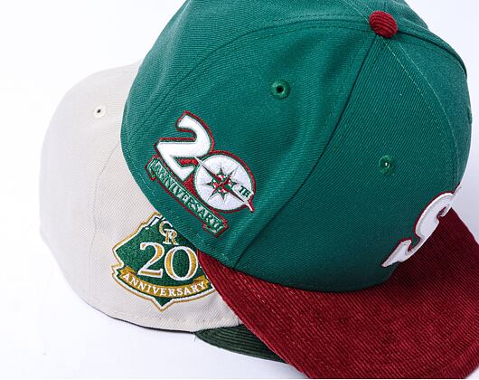 Kšiltovka New Era - 59FIFTY MLB Contrast Cord - Seattle Mariners - Green