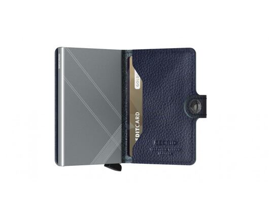 Peněženka Secrid Miniwallet Stitch Linea - Navy