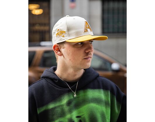 Kšiltovka New Era - 59FIFTY Low Profile "Late Fall Vibes" - Arizona Diamondbacks - Cream / Gold