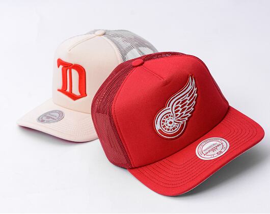 Kšiltovka Mitchell & Ness - Evergreen Trucker - Detroit Red Wings - Red