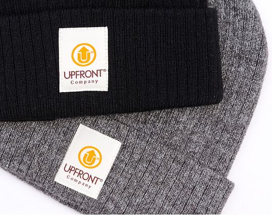 Kulich Upfront Stranded Beanie Dark Grey Melange