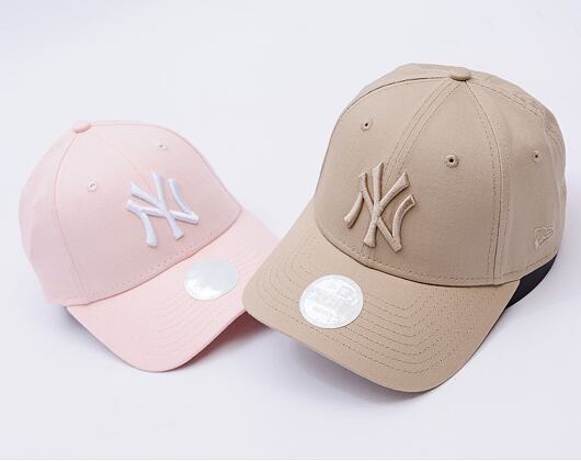 Dámská Kšiltovka New Era - MLB Essential 9FORTY - NY Yankees - Camel