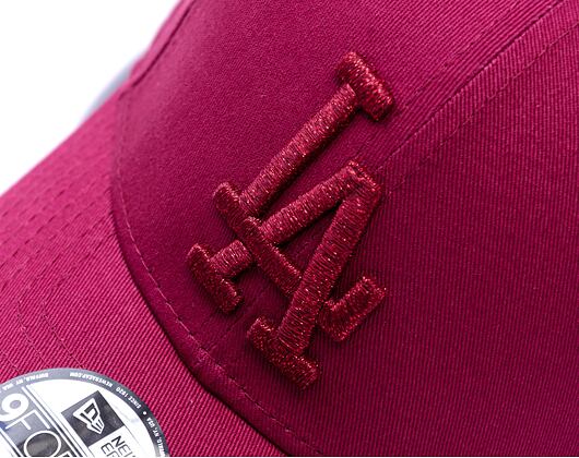 Dětská Kšiltovka New Era - MLB Metallic 9FORTY - LA Dodgers - Burgundy