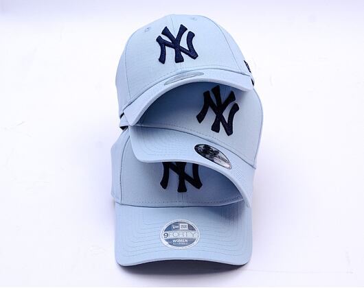 Dětská Kšiltovka New Era - MLB Metallic 9FORTY - NY Yankees - Pastel Blue