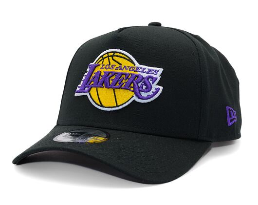 Kšiltovka New Era - NBA Side Patch 9FORTY A-Frame - LA Lakers - Black