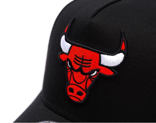 Kšiltovka New Era - NBA Side Patch 9FORTY A-Frame - Chicago Bulls - Black