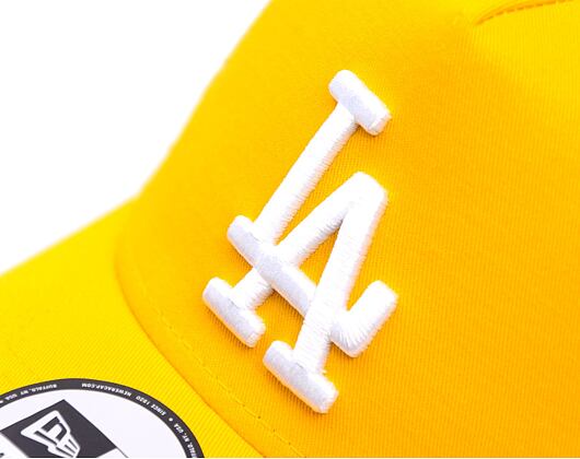 Kšiltovka New Era - MLB Essential 9FORTY Trucker - LA Dodgers - Grilled Yellow / Blue