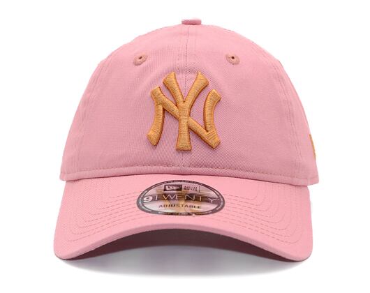 Kšiltovka New Era - MLB Essential 9TWENTY - NY Yankees - Pink / Ochre