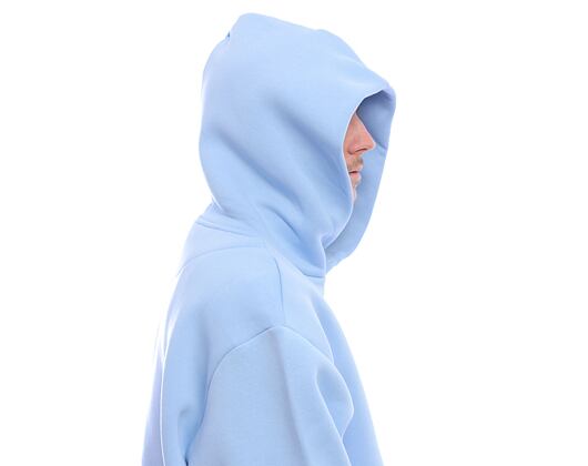 Mikina Karl Kani Small Signature Essential Os Hoodie light blue