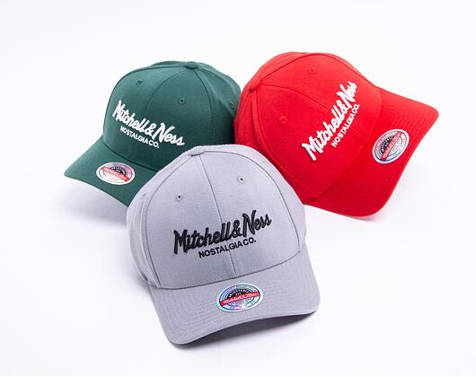 Kšiltovka Mitchell & Ness Pinscript Redline Snapback Branded Charcoal