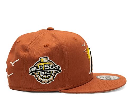 Kšiltovka New Era 9FIFTY MLB Summer Icon Arizona Diamondbacks Retro - Terracotta