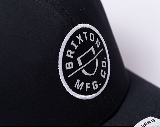 Kšiltovka Brixton Crest X MP Snapback - Black