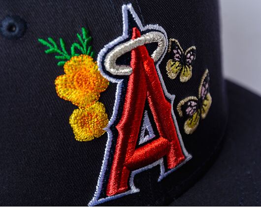 Kšiltovka New Era - 59FIFTY MLB City Flower Icon - Anaheim Angels - Navy