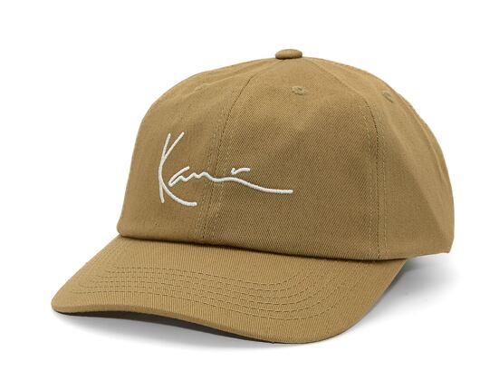 Kšiltovka Karl Kani Signature Essential Dad Cap sand