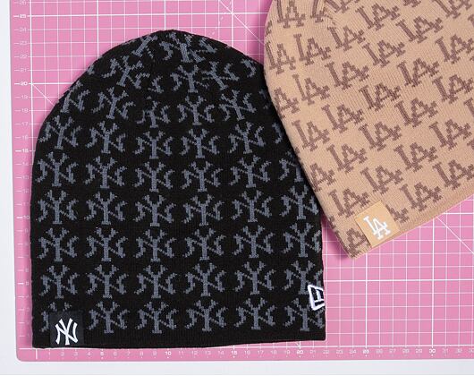 Kulich New Era - Jacquard Skull Beanie - NY Yankees - Black