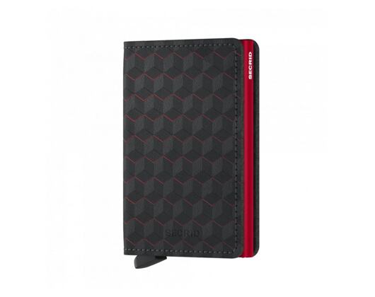 Peněženka Slimwallet Secrid Optical Black-Red