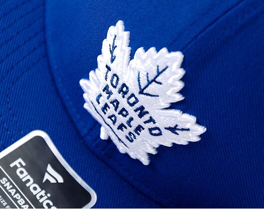 Kšiltovka Fanatics - Toronto Maple Leafs - A/CAP Str Mid Crn Adj Sqv Sbk - Blue Cobalt