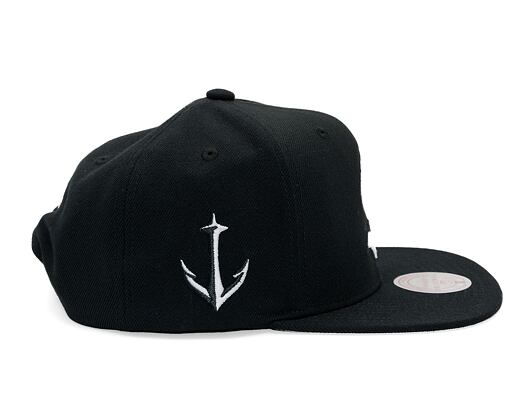 Kšiltovka Mitchell & Ness - Evergreen Black White Snapback - Seattle Kraken - Black