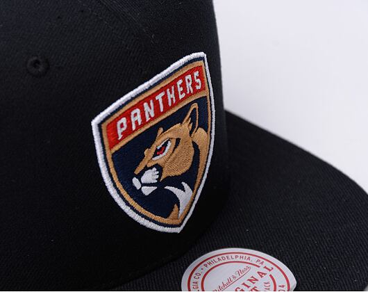 Kšiltovka Mitchell & Ness - Conference Patch Snapback - Florida Panthers - Black