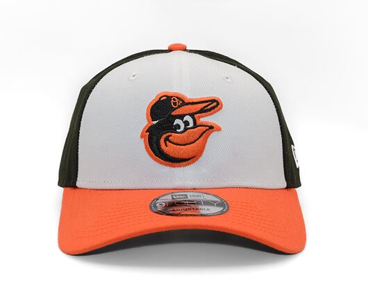 Kšiltovka New Era 9FORTY MLB The League Baltimore Orioles Strapback Home Logo