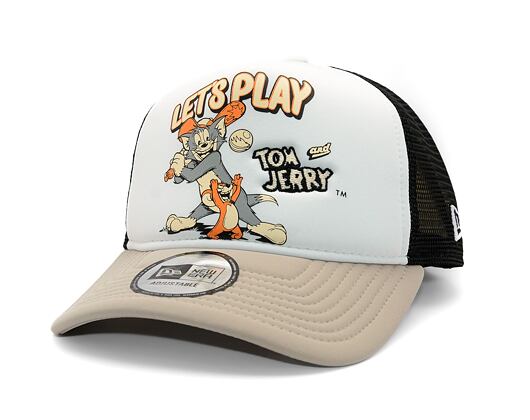 Kšiltovka New Era - Warner Bros Tom & Jerry 9FORTY Trucker - Gray