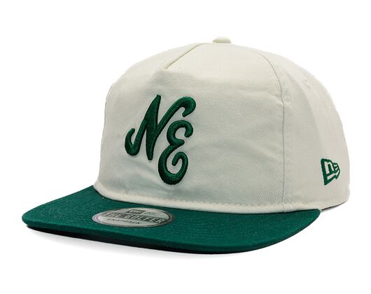 Kšiltovka New Era - NE Script GOLFER - Cream / Dark Green