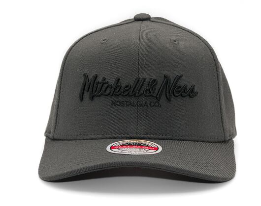 Kšiltovka Mitchell & Ness - Branded Pinscript Classic Red - Charcoal / Black