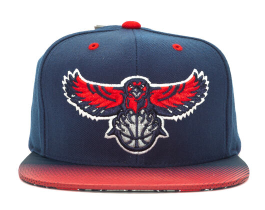 Kšiltovka Mitchell & Ness Stop On A Dime Atlanta Hawks Navy/Red Snapback