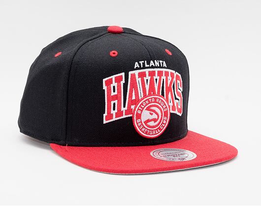 Kšiltovka Mitchell & Ness Team Arch Snapback Atlanta Hawks