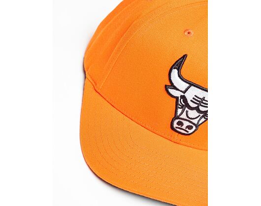 Kšiltovka Mitchell & Ness Chicago Bulls Neon Orange