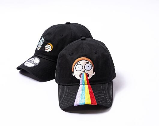 Kšiltovka New Era 9TWENTY Rick and Morty Rainbow Black