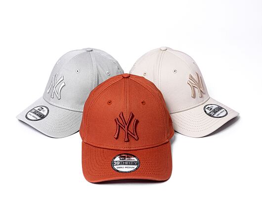 Kšiltovka New Era 39THIRTY MLB League Essential New York Yankees - Terracotta