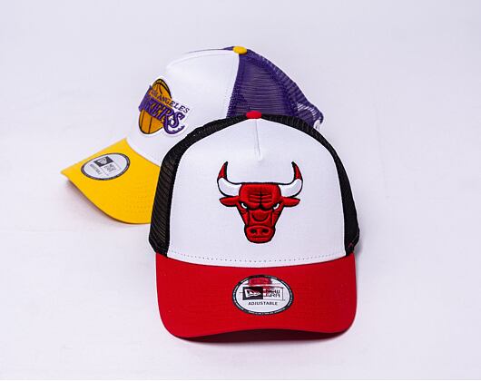 Kšiltovka New Era 9FORTY A-Frame Trucker NBA Chicago Bulls - Red / Black