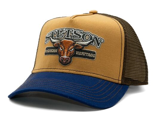 Dětská Kšiltovka Stetson Trucker Cap Bull 54cm Youth