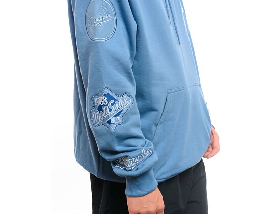 Mikina New Era MLB World Series Oversized Hoody Los Angeles Dodgers - Uniform Blue / Pastel Blue