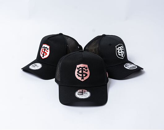 Kšiltovka New Era - 9FORTY Trucker Third - Stade Toulousain - Black / Pink