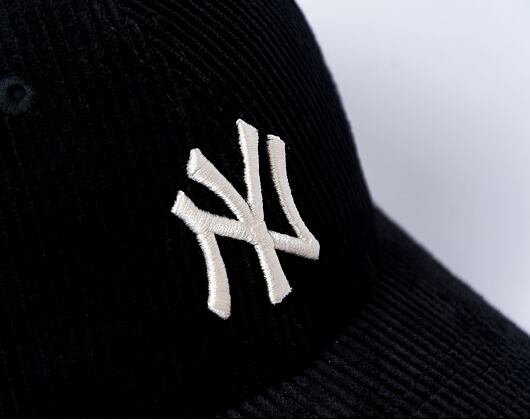 Dámská kšiltovka New Era - 9FORTY Cord - NY Yankees - Black / Off White